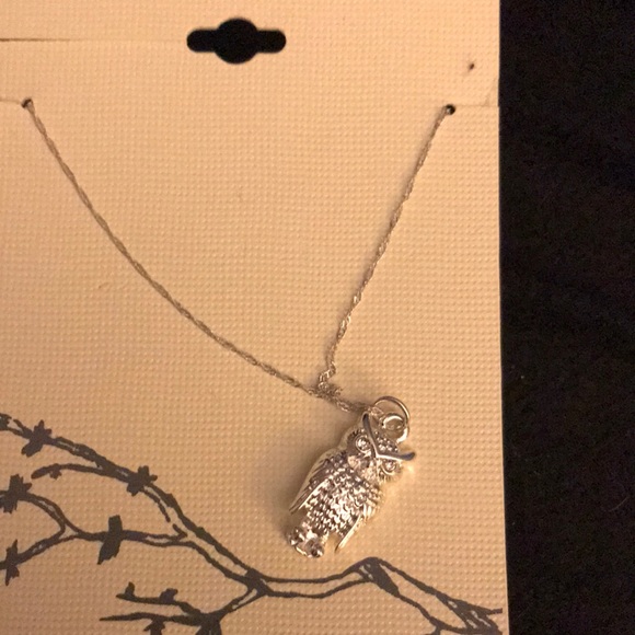 Lc Lauren Conrad silver owl necklace